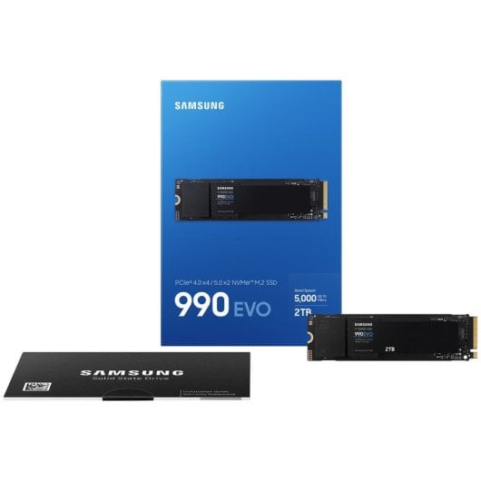 DISCO DURO SSD 2TB M.2 SAMSUNG 990 EVO MVME 2280 PCIE 5.0