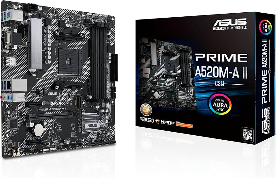 PLACA BASE ASUS PRIME A520M-A AM4