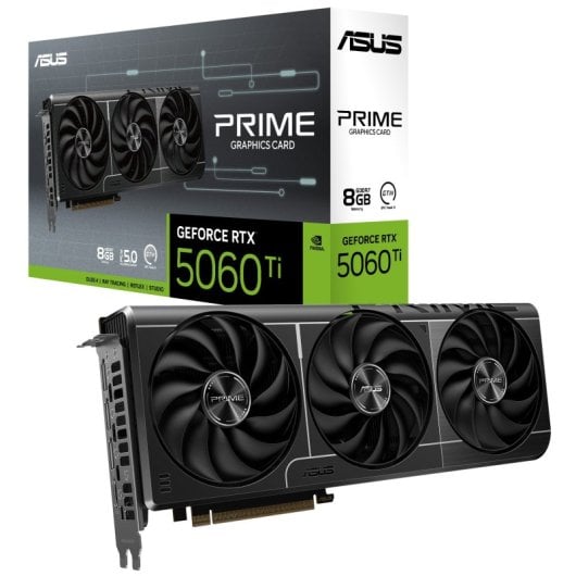 TARJETA GRAFICA ASUS PRIME RTX 5060 TI OC EDITION 8GB