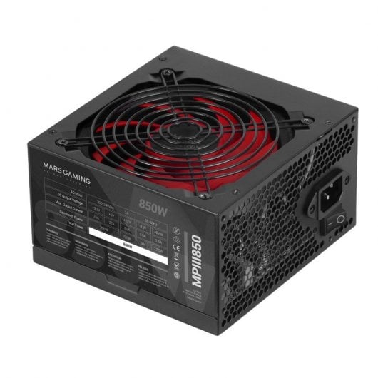FUENTE DE ALIMENTACION MARS GAMING 850W NEGRA