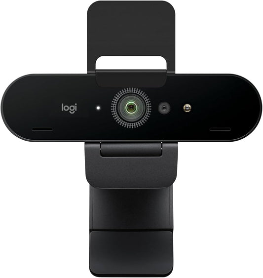 WebCam LOGITECH Brio 4K Microfono Negra