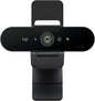 WebCam LOGITECH Brio 4K Microfono Negra
