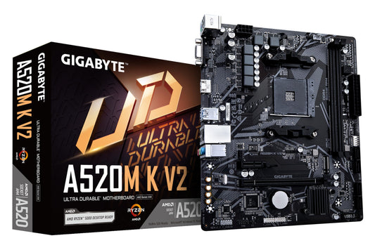 PLACA BASE GIGABYTE A520M K V2 AM4