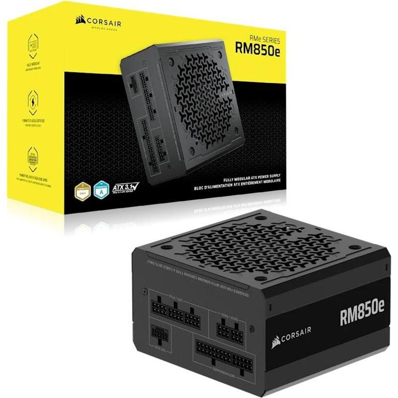 FUENTE DE ALIMENTACION 850W CORSAIR RM850E 80 PLUS GOLD NEGRO