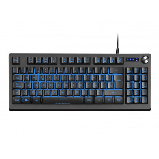 MARS GAMING TECLADO H-MECANICO MKREVOES COMPACTO TKL