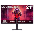 MONITOR GAMING 24" LG ULTRAGEAR 24G411A-B FULLHD 1MS 144HZ IPS NEGRO