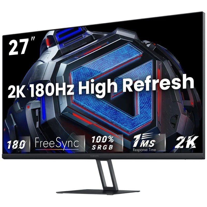 MONITOR GAMING 27" XIAOMI G27QI QHD 1MS 180HZ IPS NEGRO