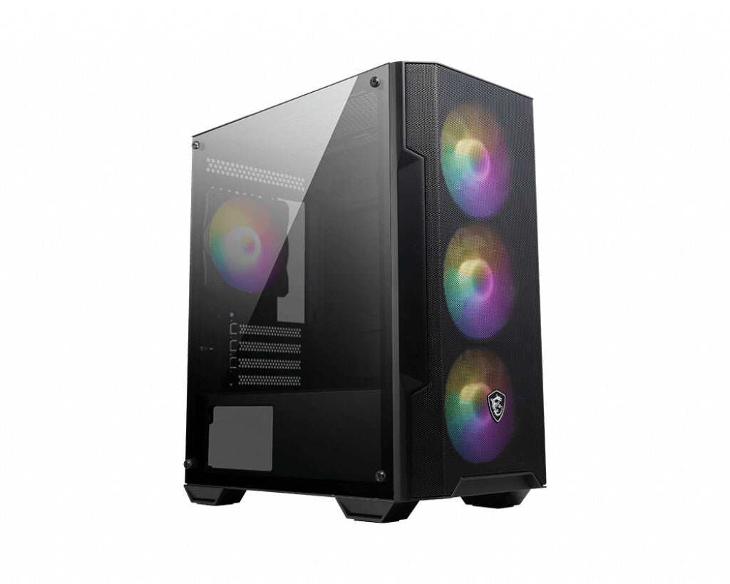 CARCASA MSI ATX MAG FORGE M100A RGB NEGRO