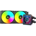 VENTILADOR SISTEMA REFRIGERACION LIQUIDA MARS GAMING MLVISIONPRO240 NEGRO